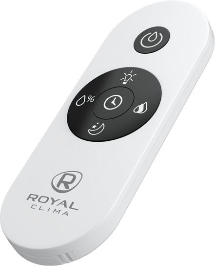 Увлажнитель воздуха Royal Clima RUH-RV300/8.0E-WT 28Вт (ультразвуковой) белый/черный