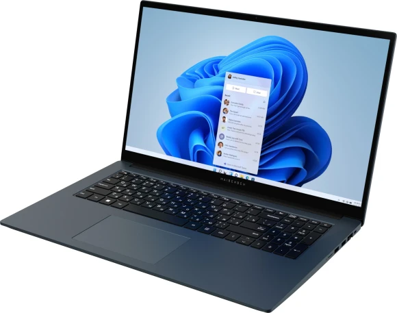 Ноутбук Maibenben M17A-R343UM Ryzen 3 4300U 8Gb SSD512Gb AMD Radeon Graphics 17.3" IPS FHD (1920x1080) Windows 11 Home blue WiFi BT Cam 3896mAh (M17A-R343UM0B14HU4EB0)