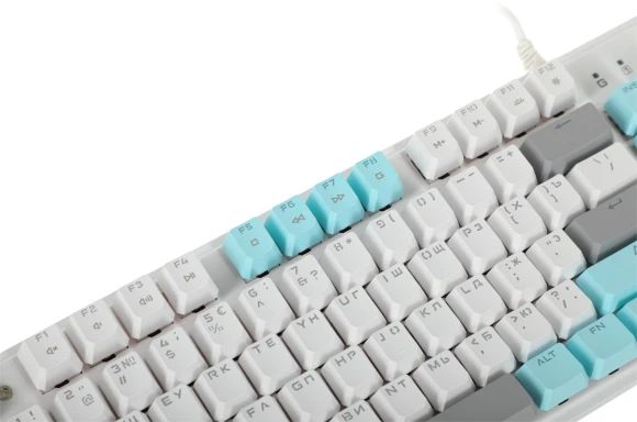 Клавиатура A4Tech Bloody S510N механическая белый USB for gamer LED (S510N (ICY WHITE )) Клавиатура A4Tech Bloody S510N механическая белый USB for gamer LED (S510N (ICY WHITE ))