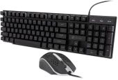Клавиатура + мышь Оклик 400GMK клав:черный мышь:черный USB LED (1546779) Клавиатура + мышь Оклик 400GMK клав:черный мышь:черный USB LED (1546779)