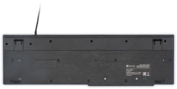 Клавиатура + мышь Оклик 400GMK клав:черный мышь:черный USB LED (1546779)