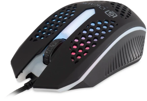 Клавиатура + мышь Оклик 400GMK клав:черный мышь:черный USB LED (1546779)