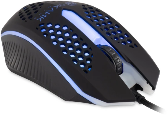 Клавиатура + мышь Оклик 400GMK клав:черный мышь:черный USB LED (1546779)