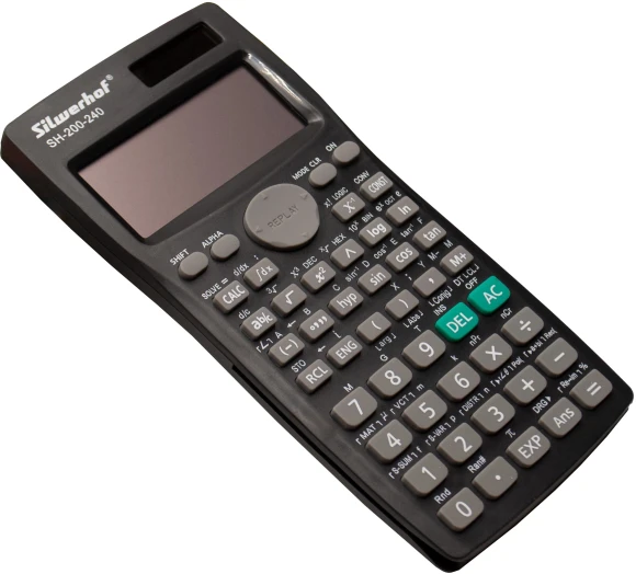 Калькулятор научный Silwerhof SH-200-240 черный 10-разр. Калькулятор научный Silwerhof SH-200-240 черный 10-разр.