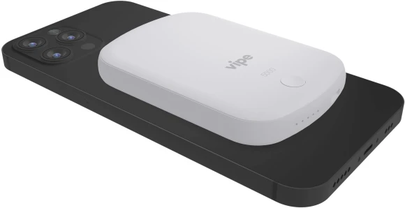 Мобильный аккумулятор Vipe Jake 5000mAh PD 20W 3A USB-C беспров.зар. белый (VPPBJAKE5KSTWH)
