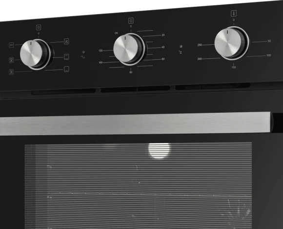 Духовой шкаф Электрический Maunfeld AEOF6060B черный