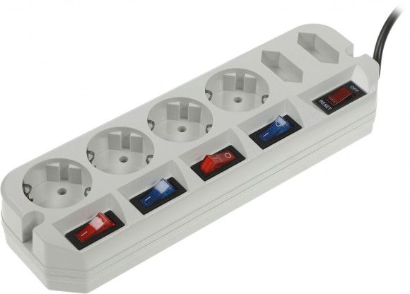 Сетевой фильтр Most ARG 3м (6 розеток) белый (коробка)