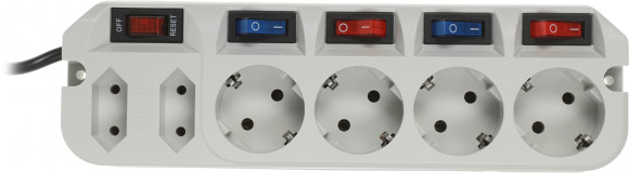 Сетевой фильтр Most ARG 3м (6 розеток) белый (коробка)