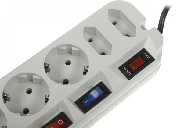 Сетевой фильтр Most ARG 3м (6 розеток) белый (коробка)