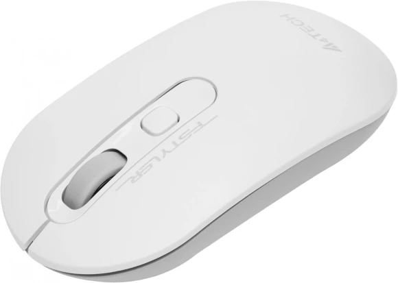 Мышь A4Tech Fstyler FG20S белый/серый оптическая 2000dpi silent беспров. USB для ноутбука 3but (FG20S USB WHITE)
