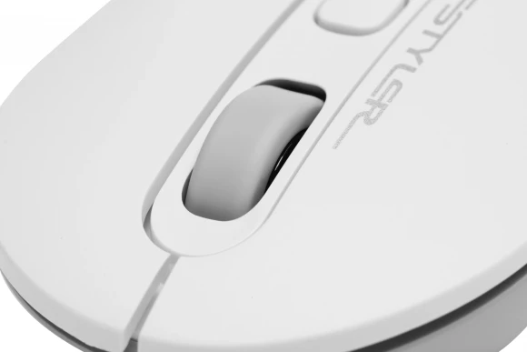 Мышь A4Tech Fstyler FG20S белый/серый оптическая 2000dpi silent беспров. USB для ноутбука 3but (FG20S USB WHITE)