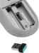 Мышь A4Tech Fstyler FG20S белый/серый оптическая 2000dpi silent беспров. USB для ноутбука 3but (FG20S USB WHITE)