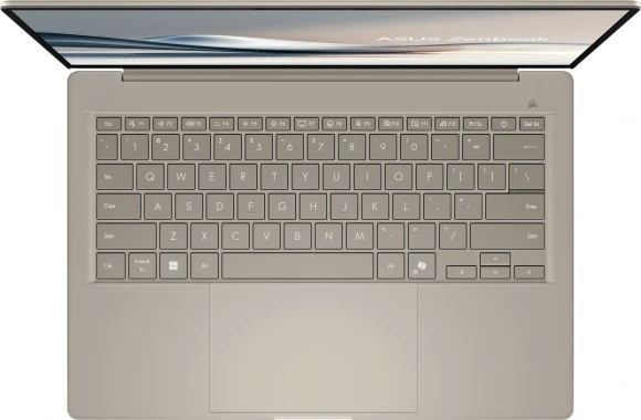 Ноутбук Asus Zenbook 14 UX3407NA-QD100W Snapdragon X2 Elite 32Gb SSD1Tb Qualcomm Adreno 14" OLED WUXGA (1920x1200) Windows 11 Home beige WiFi BT Cam Bag (90NB1711-M007R0)