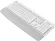 Клавиатура A4Tech Fstyler FK20 белый USB Multimedia (подставка для запястий) (FK20) кабель 1.5м