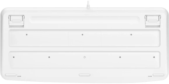 Клавиатура A4Tech Fstyler FK20 белый USB Multimedia (подставка для запястий) (FK20) кабель 1.5м