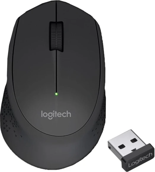 Мышь Logitech M280 черный оптическая 1000dpi беспров. USB 2but (910-004298)