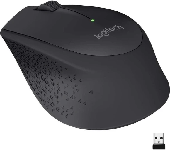 Мышь Logitech M280 черный оптическая 1000dpi беспров. USB 2but (910-004298)
