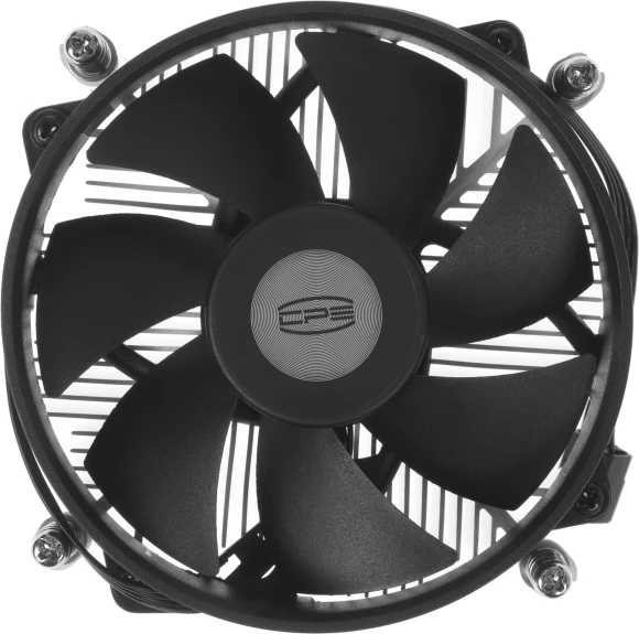 Устройство охлаждения(кулер) PcCooler R95S-I Soc-1200/1700/1851 серебристый/черный 4-pin 31.1dB Al 95W 360gr Ret (R95S-XXNIXX-GL)