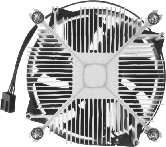 Устройство охлаждения(кулер) PcCooler R95S-I Soc-1200/1700/1851 серебристый/черный 4-pin 31.1dB Al 95W 360gr Ret (R95S-XXNIXX-GL)