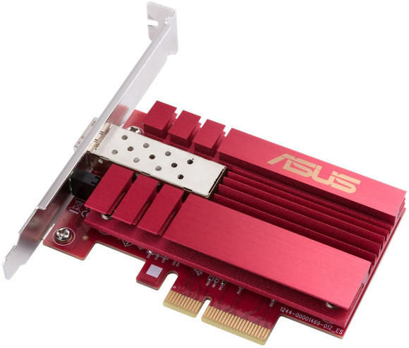 Сетевой адаптер 10G Ethernet Asus XG-C100F PCI Express x4 Сетевой адаптер 10G Ethernet Asus XG-C100F PCI Express x4