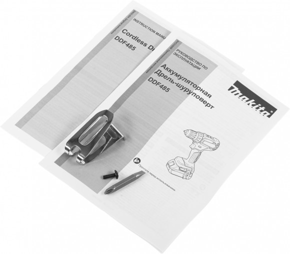 Дрель-шуруповерт Makita DDF485Z аккум. патрон:быстрозажимной