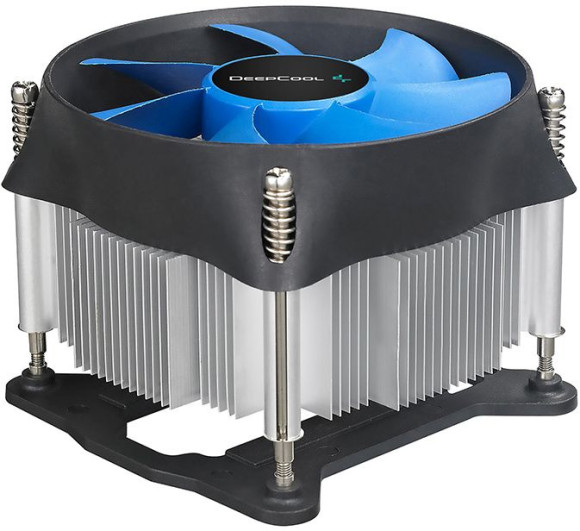 Устройство охлаждения(кулер) Deepcool Theta 31 PWM Soc-1700/1851 черный/синий 4-pin 30.3dB Al+Cu 95W 424gr Ret (DP-ICAS-T31P-17)