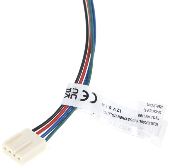 Устройство охлаждения(кулер) Deepcool Theta 31 PWM Soc-1700/1851 черный/синий 4-pin 30.3dB Al+Cu 95W 424gr Ret (DP-ICAS-T31P-17)