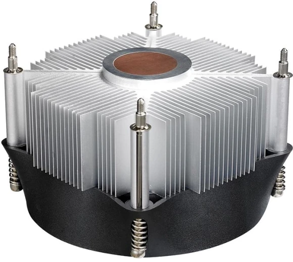 Устройство охлаждения(кулер) Deepcool Theta 31 PWM Soc-1700/1851 черный/синий 4-pin 30.3dB Al+Cu 95W 424gr Ret (DP-ICAS-T31P-17)