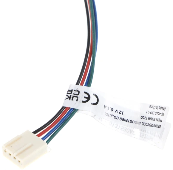 Устройство охлаждения(кулер) Deepcool Theta 31 PWM Soc-1700/1851 черный/синий 4-pin 30.3dB Al+Cu 95W 424gr Ret (DP-ICAS-T31P-17)