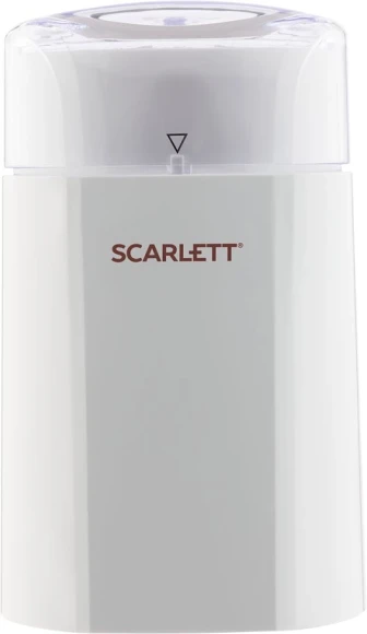 Кофемолка Scarlett SC-CG44506 150Вт сист.помол.:ротац.нож вместим.:60гр белый Кофемолка Scarlett SC-CG44506 150Вт сист.помол.:ротац.нож вместим.:60гр белый