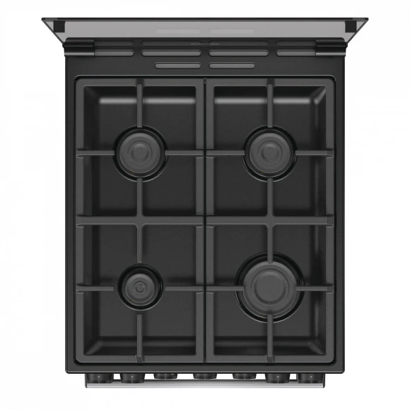 Плита Комбинированная Gorenje GK5B44SF серебристый (стеклянная крышка)