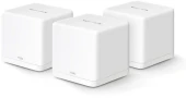 Бесшовный Mesh роутер Mercusys Halo H60X(3-pack) AX1500 10/100/1000BASE-TX белый (упак.:3шт) Бесшовный Mesh роутер Mercusys Halo H60X(3-pack) AX1500 10/100/1000BASE-TX белый (упак.:3шт)