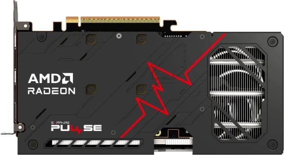 Видеокарта Sapphire PCI-E 5.0 11350-03-20G PULSE AMD RADEON RX 9060 XT GAMING OC 16GB DUAL AMD Radeon RX 9060XT 16Gb 128bit GDDR6 2700/20000 HDMIx2 DPx1 HDCP Ret