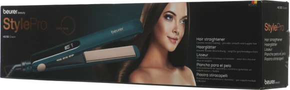 Выпрямитель Beurer HS50 Ocean 52Вт бирюзовый макс.темп.:200С покрытие:керамико-кератиновое (594.00)