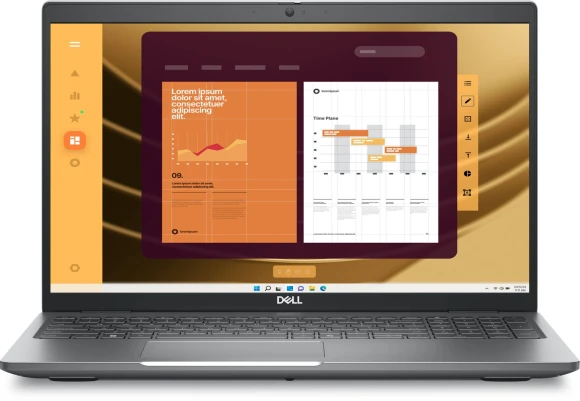 Ноутбук Dell Pro 16 Plus Core Ultra 5 235U 16Gb SSD1Tb Intel Graphics 16" IPS FHD+ (1920x1200) Linux grey WiFi BT Cam (PRO16PL-5613)