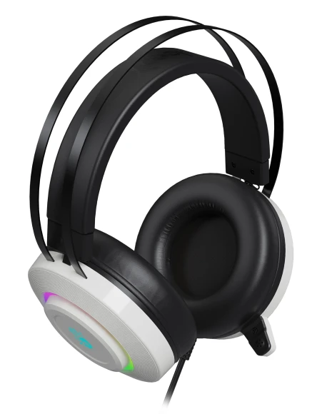 Наушники с микрофоном A4Tech Bloody G521 белый/черный 2.3м мониторные USB оголовье (G521 (WHITE)) Наушники с микрофоном A4Tech Bloody G521 белый/черный 2.3м мониторные USB оголовье (G521 (WHITE))