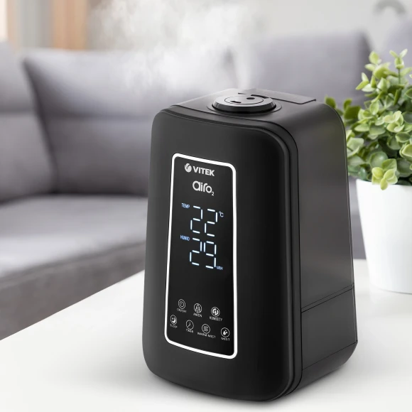 Увлажнитель воздуха Vitek VT-2340 85Вт (ультразвуковой) черный Увлажнитель воздуха Vitek VT-2340 85Вт (ультразвуковой) черный