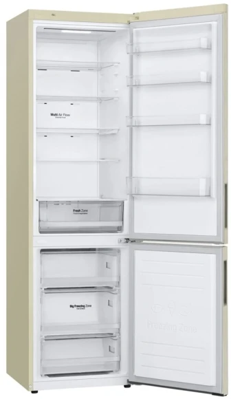 Холодильник LG GA-B509CESL 2-хкамерн. бежевый мат. инвертер