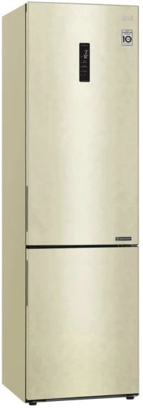 Холодильник LG GA-B509CESL 2-хкамерн. бежевый мат. инвертер