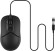 Мышь A4Tech Fstyler FM12ST черный оптическая 1200dpi silent USB для ноутбука 2but (FM12ST BLACK)