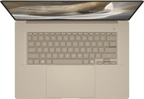 Ноутбук Asus Zenbook A16 UX3607OA-SQ020W Snapdragon X2 Elite Extreme 48Gb SSD1Tb Qualcomm Adreno 16" OLED 3K (2880x1800) Windows 11 Home beige WiFi BT Cam Bag (90NB17W1-M003U0)