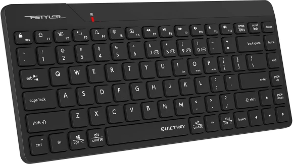Клавиатура A4Tech Fstyler FBK22 AS черный USB беспроводная BT/Radio (FBK22 AS) Клавиатура A4Tech Fstyler FBK22 AS черный USB беспроводная BT/Radio (FBK22 AS)