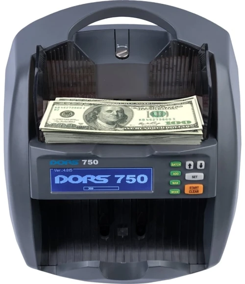 Счетчик банкнот Dors 750 RUS3 мультивалютный SYS-052632
