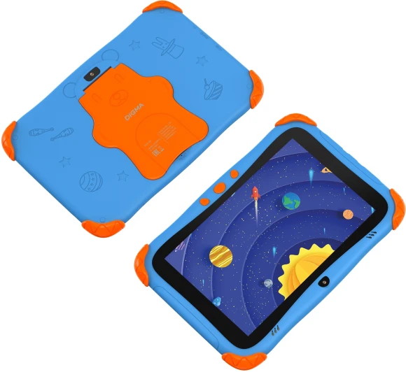 Планшет Digma Kids A8 SC9863A (1.6) 8C RAM2Gb ROM32Gb 8" IPS 1280x800 4G Android 11.0 Go синий 2Mpix 0.3Mpix BT WiFi microSD 512Gb 3000mAh 240hrs
