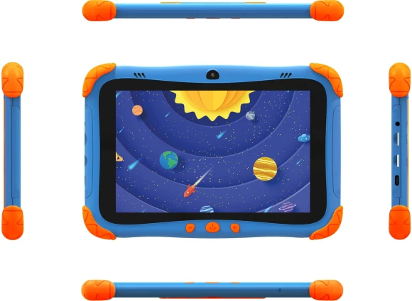 Планшет Digma Kids A8 SC9863A (1.6) 8C RAM2Gb ROM32Gb 8" IPS 1280x800 4G Android 11.0 Go синий 2Mpix 0.3Mpix BT WiFi microSD 512Gb 3000mAh 240hrs