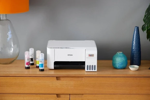 МФУ струйный Epson L3256 (C11CJ67411/421/504/524/516/519) A4 WiFi белый