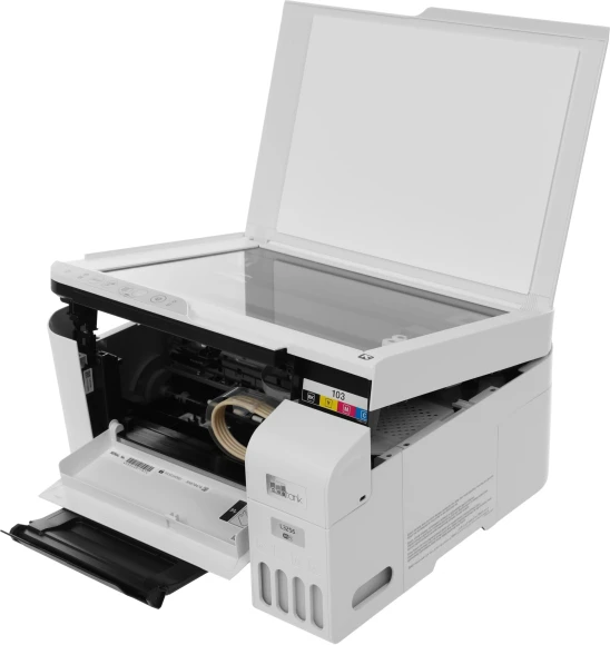 МФУ струйный Epson L3256 (C11CJ67411/421/504/524/516/519) A4 WiFi белый