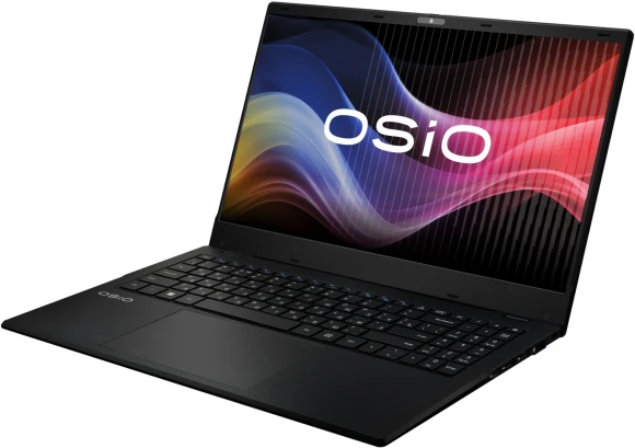 Ноутбук Osio BaseLine B150i-009b N-series N200 8Gb SSD512Gb Intel UHD Graphics 15.6" IPS FHD (1920x1080) без ОС black WiFi BT Cam 5000mAh