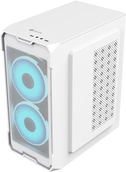 Корпус Оклик OCC-MN302F белый без БП mATX 1xUSB2.0 1xUSB3.0 audio Корпус Оклик OCC-MN302F белый без БП mATX 1xUSB2.0 1xUSB3.0 audio