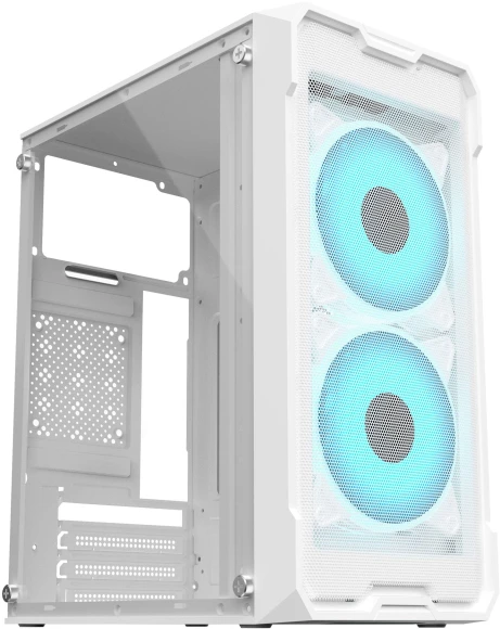 Корпус Оклик OCC-MN302F белый без БП mATX 1xUSB2.0 1xUSB3.0 audio Корпус Оклик OCC-MN302F белый без БП mATX 1xUSB2.0 1xUSB3.0 audio